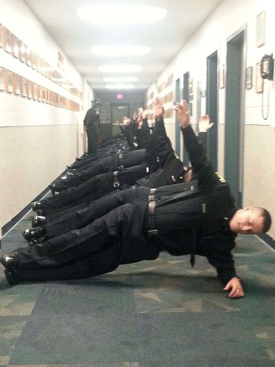 Toledo Police Planking