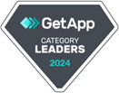 GetApp category leaders badge